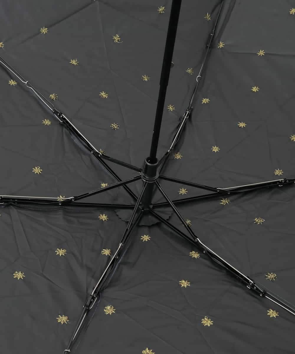 KSYGD06035 a.v.v(アー・ヴェ・ヴェ) 遮光/晴雨兼用傘　折り畳み　星柄　 ネイビー