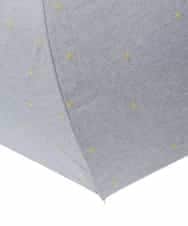 KSYGD07035 a.v.v(アー・ヴェ・ヴェ) 遮光/晴雨兼用傘　長傘　星柄 ライトブルー