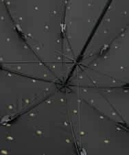 KSYGD07035 a.v.v(アー・ヴェ・ヴェ) 遮光/晴雨兼用傘　長傘　星柄 ライトブルー