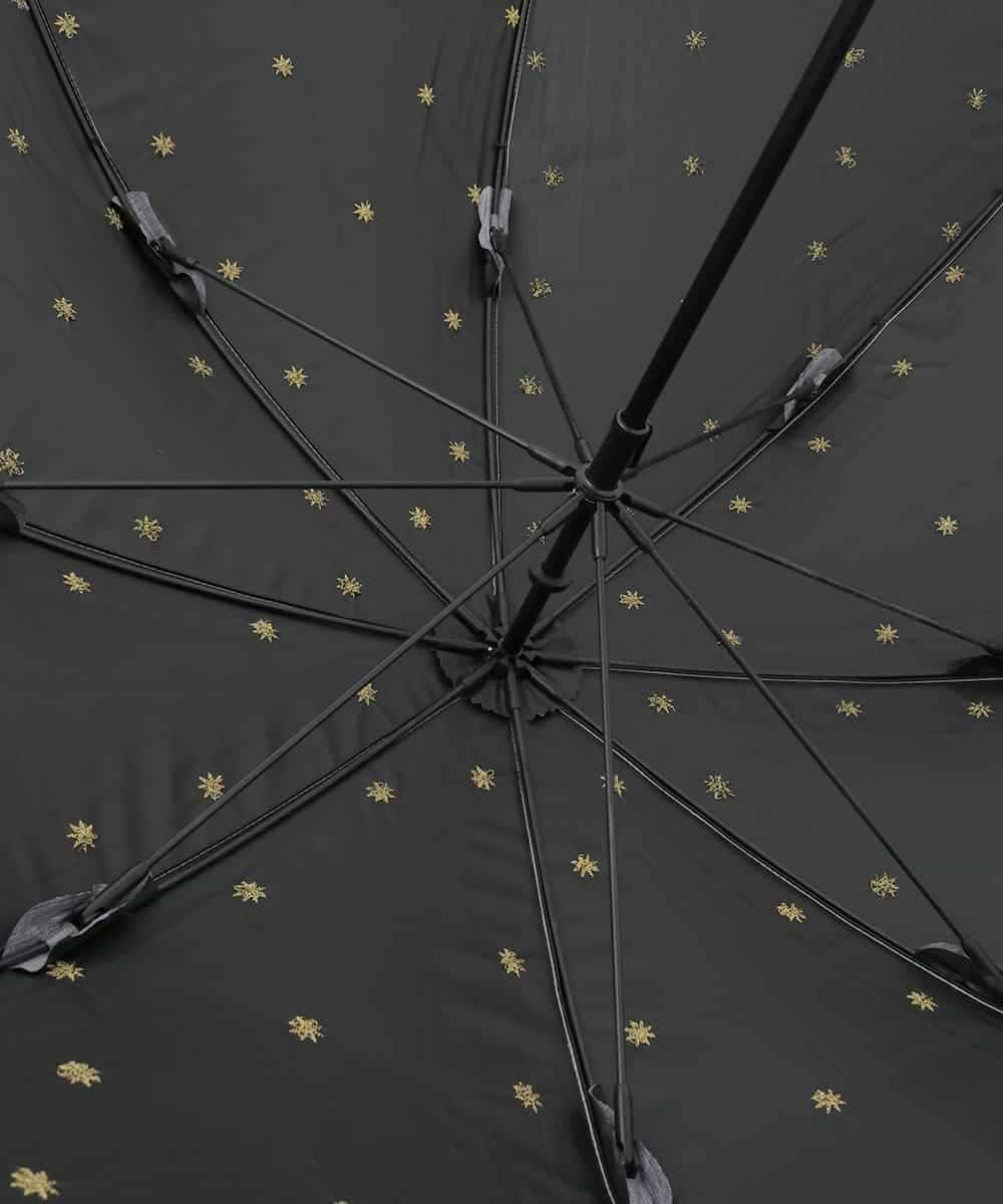 KSYGD07035 a.v.v(アー・ヴェ・ヴェ) 遮光/晴雨兼用傘　長傘　星柄 ライトブルー