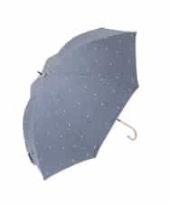 KSYGD07035 a.v.v(アー・ヴェ・ヴェ) 遮光/晴雨兼用傘　長傘　星柄 ネイビー