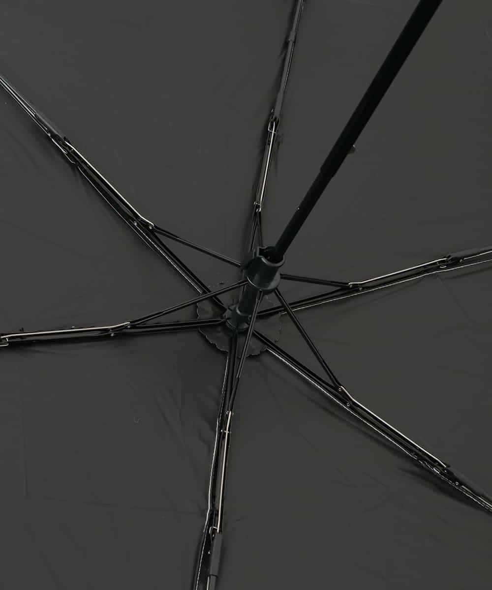 KSYGD08026 a.v.v(アー・ヴェ・ヴェ) 遮光/晴雨兼用傘　折りたたみ傘　シアーチェック ライトブルー