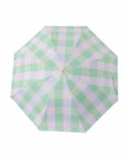 KSYGD09026 a.v.v(アー・ヴェ・ヴェ) 遮光/晴雨兼用傘　長傘　シアーチェック ピンク