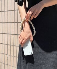 KSYGS25019 a.v.v(アー・ヴェ・ヴェ) パール調ショートストラップ アイボリー