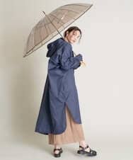 KSYGS40058 a.v.v(アー・ヴェ・ヴェ) レインバイシクルスリーブポンチョ ベージュ