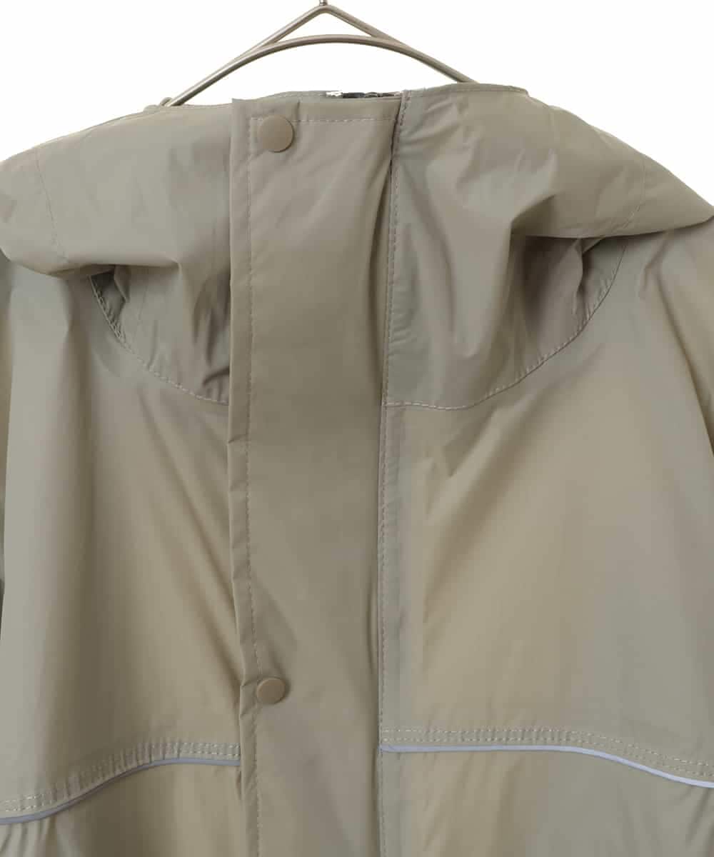 KSYGS40058 a.v.v(アー・ヴェ・ヴェ) レインバイシクルスリーブポンチョ ベージュ