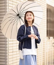 KSYGS43029 a.v.v(アー・ヴェ・ヴェ) 16本骨ソリッド傘 ベージュ