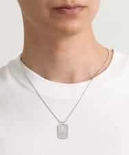 KT2GV69019 a.v.v MEN(アー・ヴェ・ヴェ) 【ユニセックス】DOG TAG ネックレス シルバー