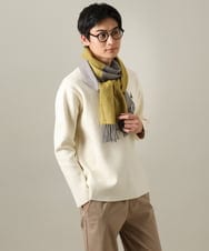 ユニセックスで人気】4面グラデーションマフラー(ストール