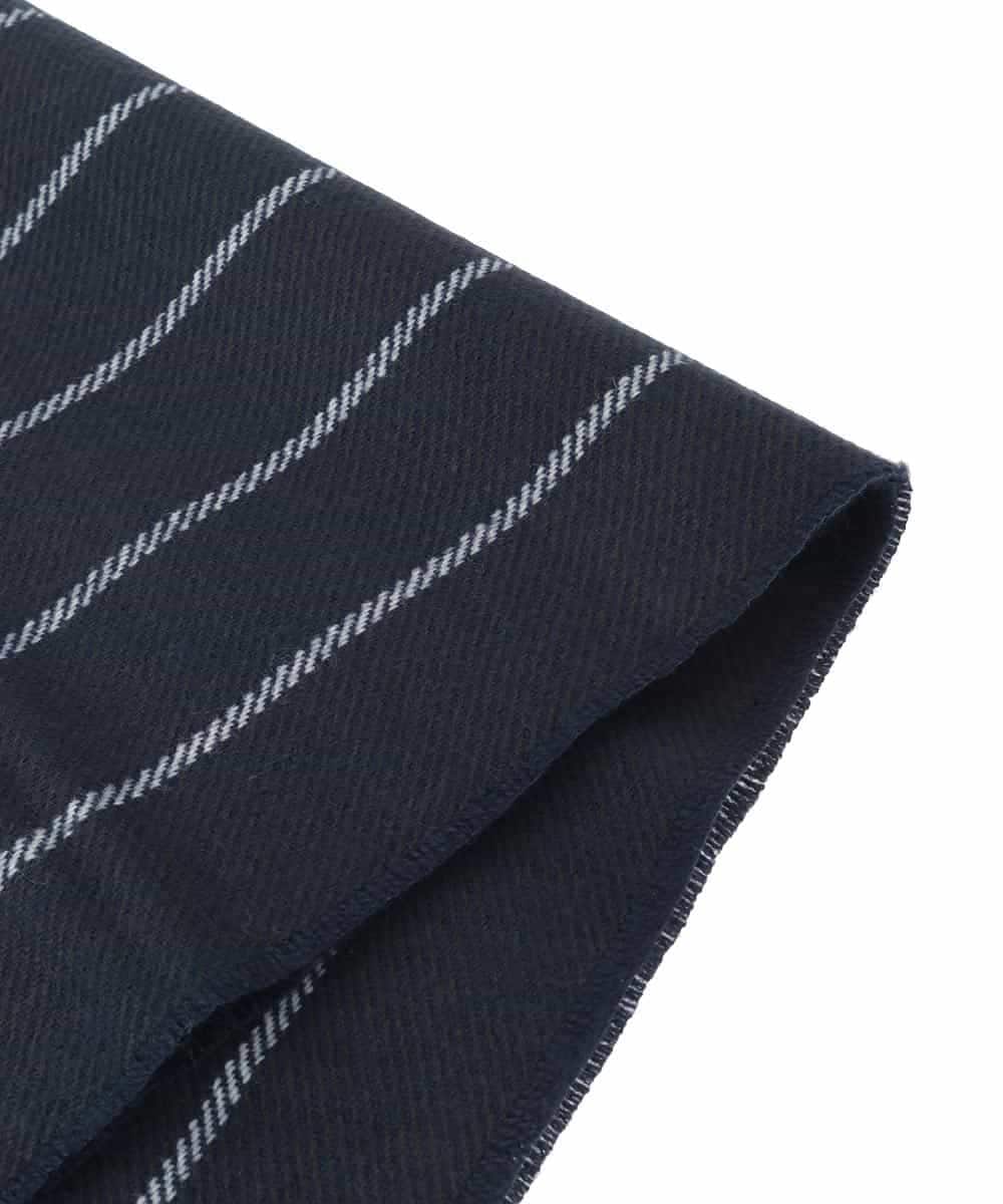 KT3AD36039 a.v.v MEN(アー・ヴェ・ヴェ) マフラー / ストライプ ネイビー