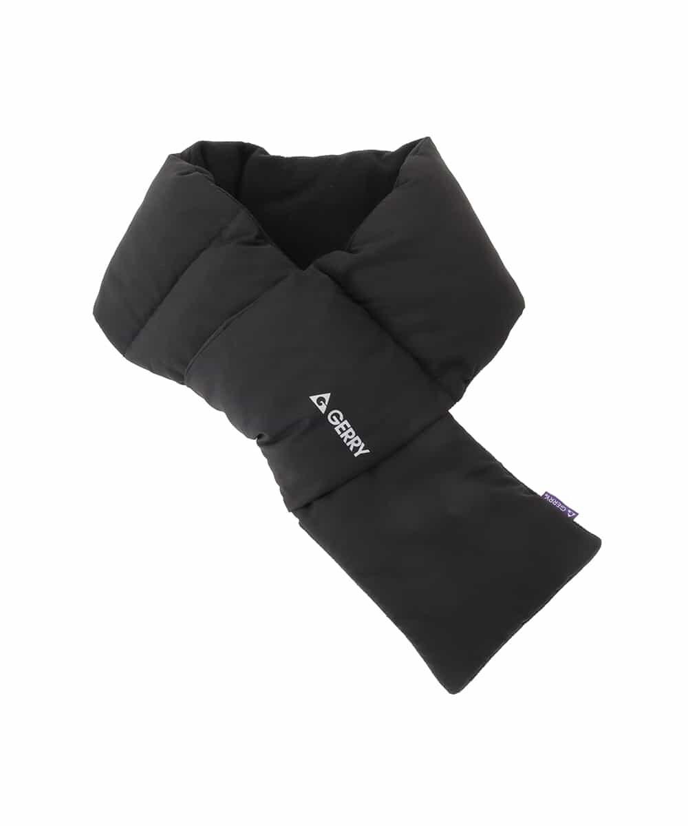 KT3AD50029 a.v.v MEN(アー・ヴェ・ヴェ) 【GERRY】 中綿マフラー ブラック