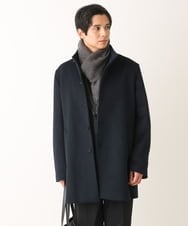 KT3AV22034 a.v.v MEN(アー・ヴェ・ヴェ) 【プレゼントに人気】リバーシブルグラデーションマフラー ダークグレー