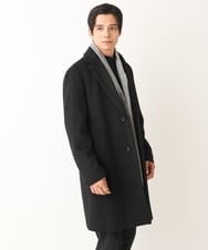 KT3AV22034 a.v.v MEN(アー・ヴェ・ヴェ) 【プレゼントに人気】リバーシブルグラデーションマフラー ダークグレー