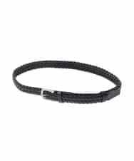 KT4GA48059 a.v.v MEN(アー・ヴェ・ヴェ) 【本革】レザーメッシュベルト ブラック