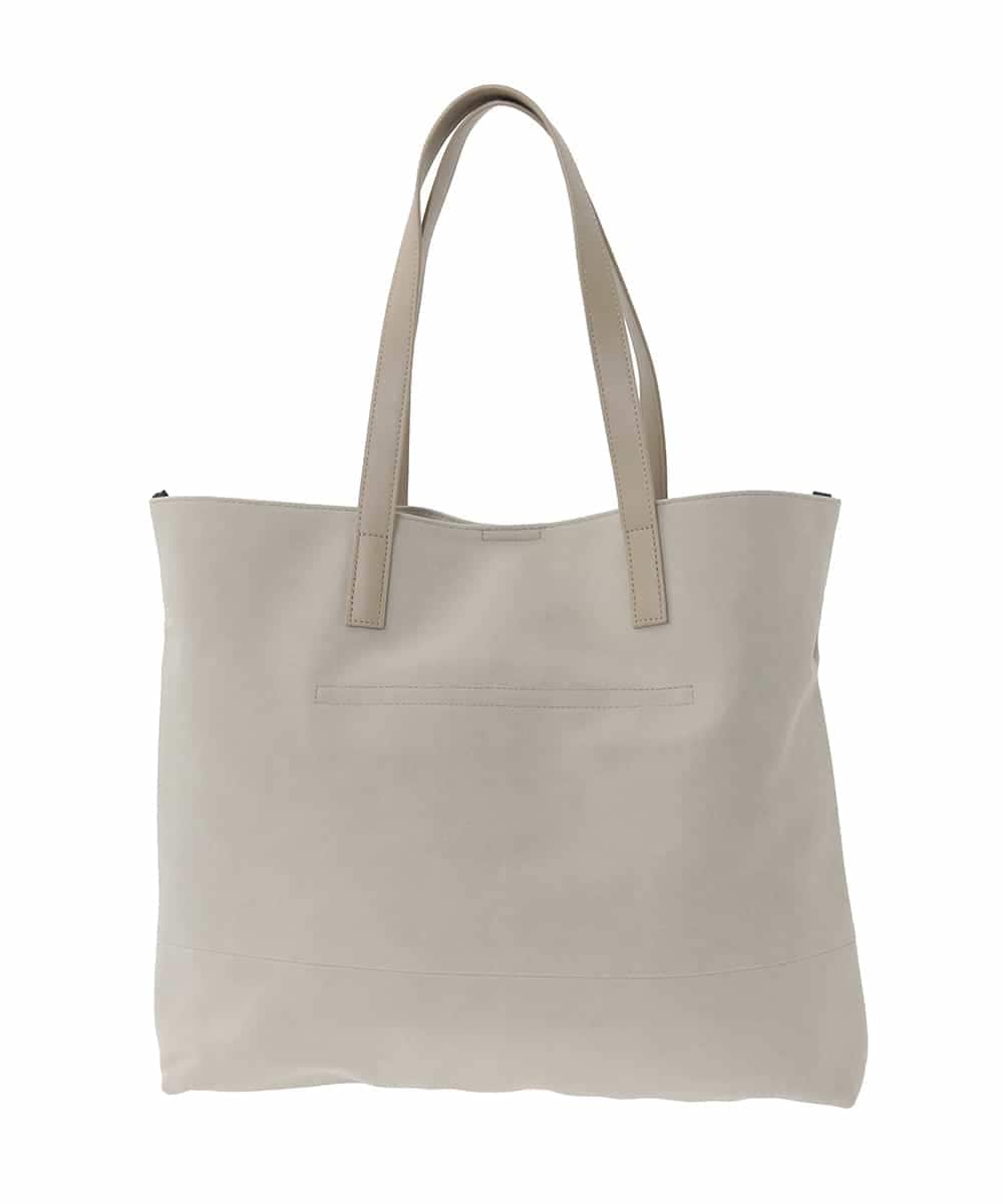 KT5AD70034 a.v.v MEN(アー・ヴェ・ヴェ) トートバッグ【ドコデモBAGシリーズ】 グレージュ