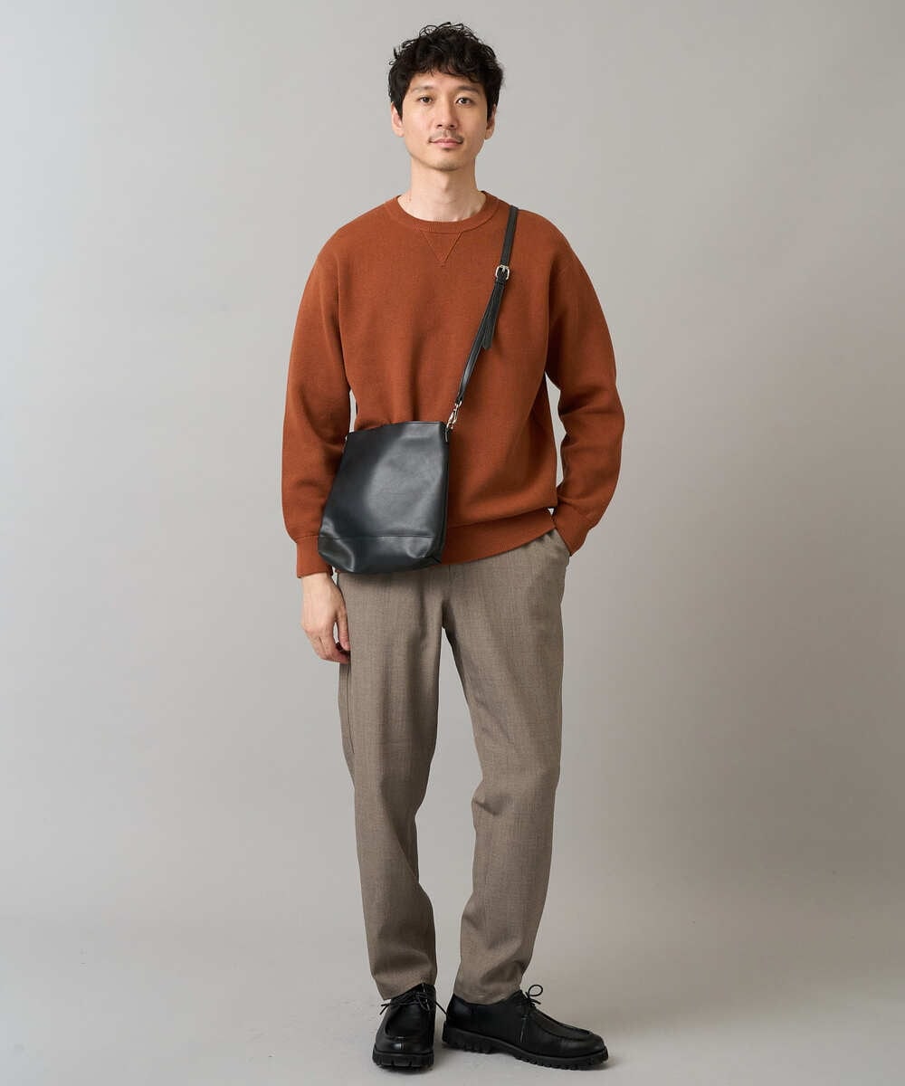 KT5AD74029 a.v.v MEN(アー・ヴェ・ヴェ) ショルダーバッグ【ドコデモBAGシリーズ】 ライトグレー