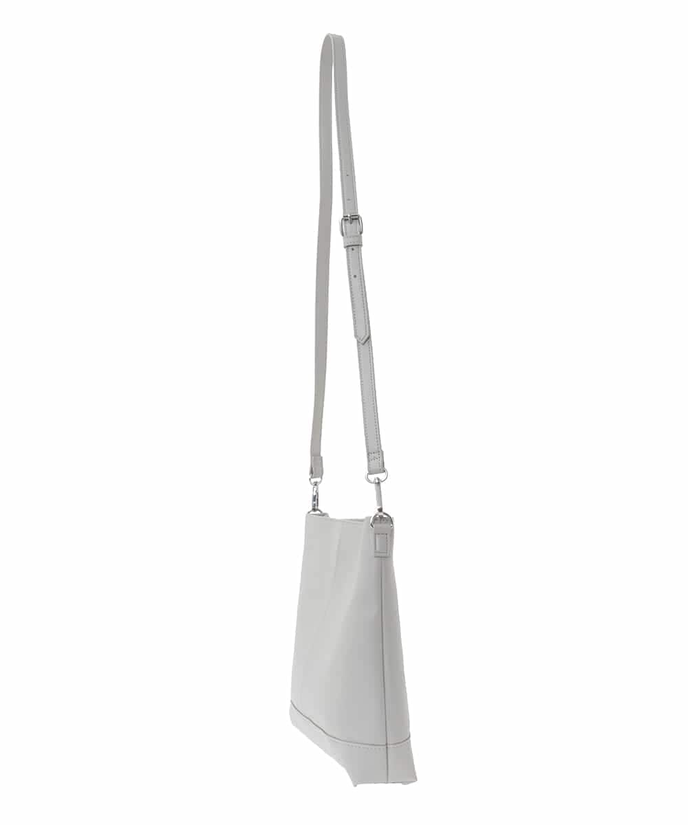 KT5AD74029 a.v.v MEN(アー・ヴェ・ヴェ) ショルダーバッグ【ドコデモBAGシリーズ】 ライトグレー