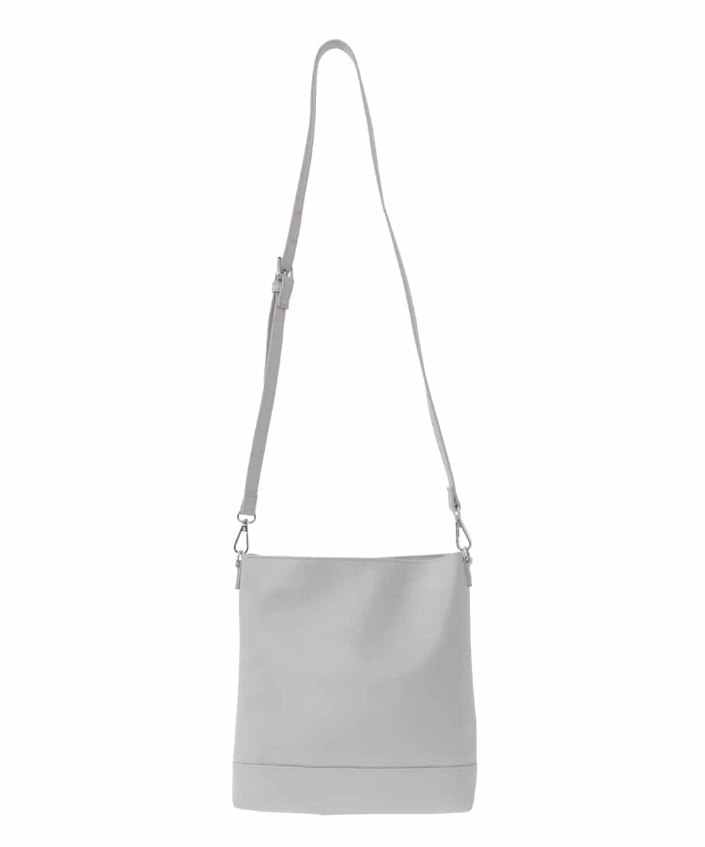 KT5AD74029 a.v.v MEN(アー・ヴェ・ヴェ) ショルダーバッグ【ドコデモBAGシリーズ】 ライトグレー