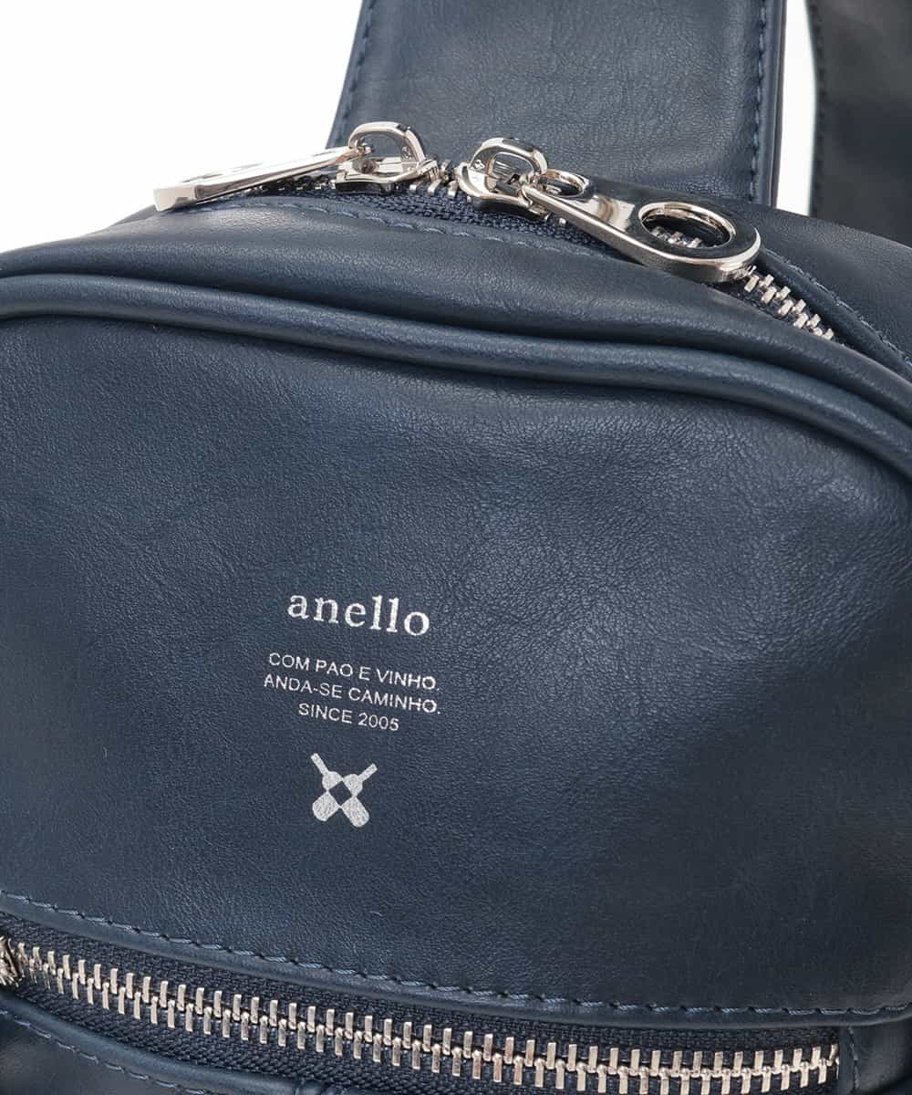 KT5AJ13049 a.v.v MEN(アー・ヴェ・ヴェ) BODY BAG ネイビー