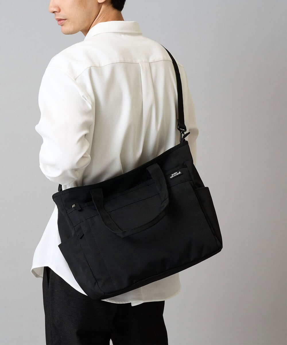 KT5GA04049 a.v.v MEN(アー・ヴェ・ヴェ) 【軽量・撥水・A4収納OK】2WAYトート ブラック