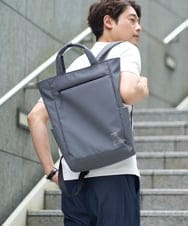 KT5GA27064 a.v.v MEN(アー・ヴェ・ヴェ) NIMBUS ２WAYトートバッグ グレー