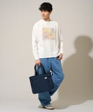 KT5GD04054 a.v.v MEN(アー・ヴェ・ヴェ) 人気NO.1バッグ【軽量・撥水】マルチ2WAYトートバッグ ネイビー