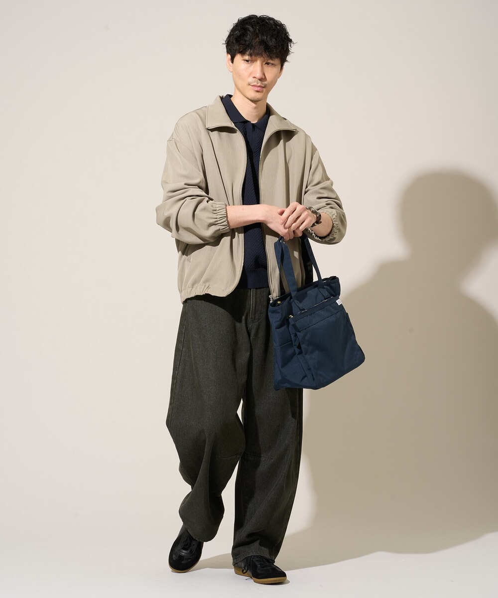 KT5GD04054 a.v.v MEN(アー・ヴェ・ヴェ) 人気NO.1バッグ【軽量・撥水】マルチ2WAYトートバッグ ネイビー