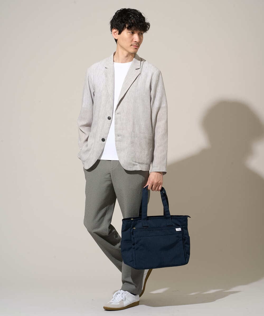 KT5GD04054 a.v.v MEN(アー・ヴェ・ヴェ) 人気NO.1バッグ【軽量・撥水】マルチ2WAYトートバッグ ネイビー