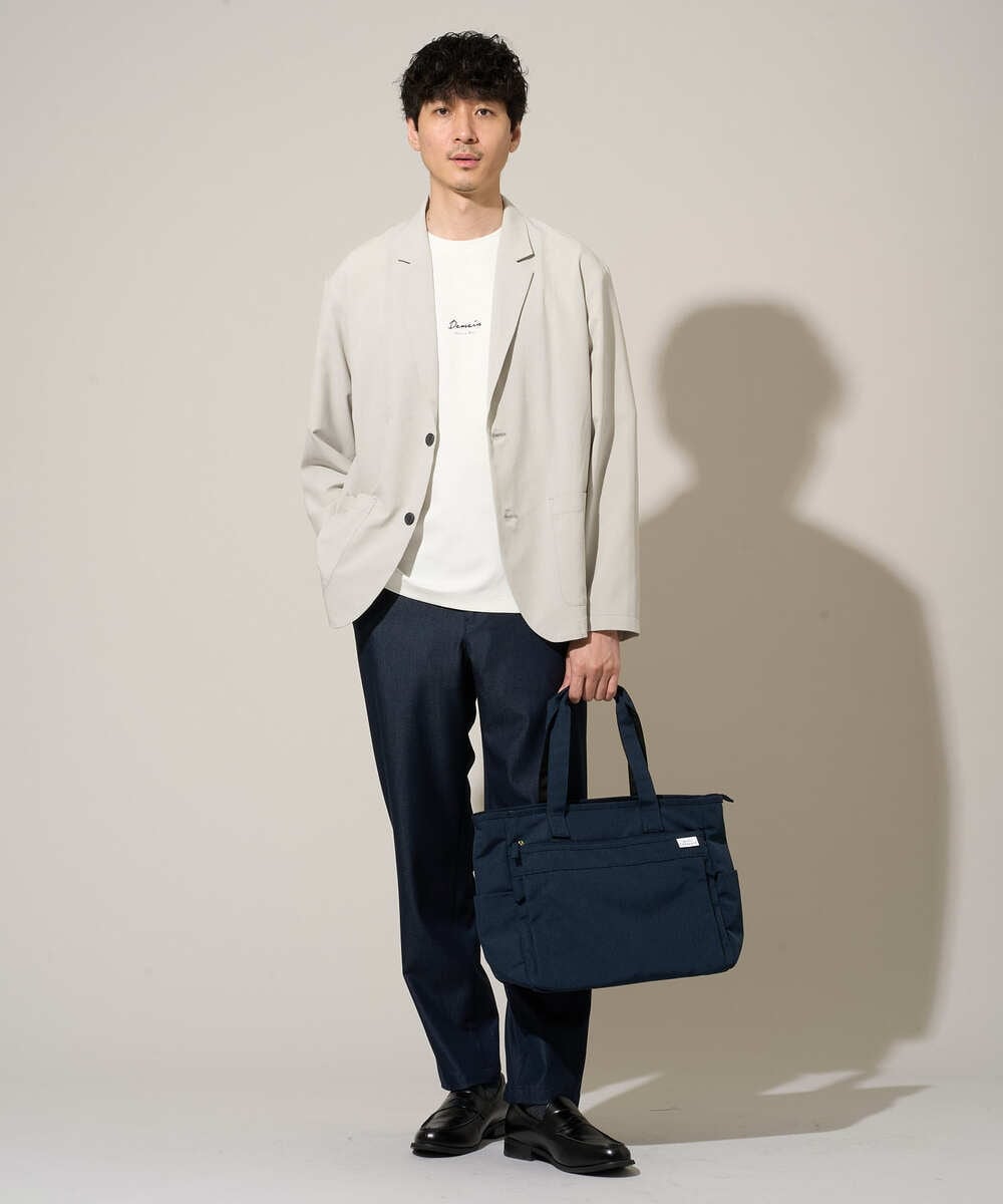 KT5GD04054 a.v.v MEN(アー・ヴェ・ヴェ) 人気NO.1バッグ【軽量・撥水】マルチ2WAYトートバッグ ネイビー