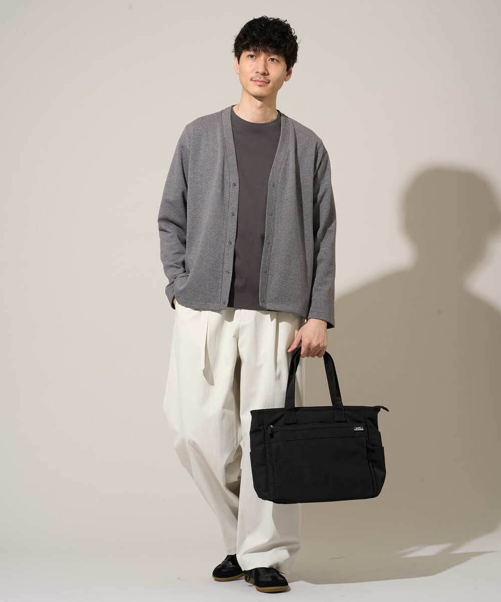 KT5GD04054 a.v.v MEN(アー・ヴェ・ヴェ) 人気NO.1バッグ【軽量・撥水】マルチ2WAYトートバッグ ネイビー