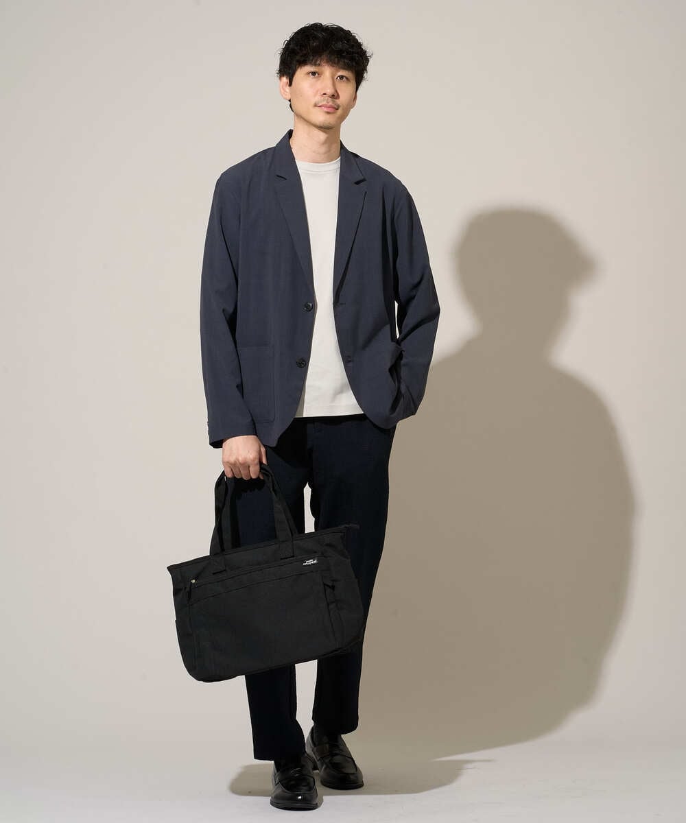 KT5GD04054 a.v.v MEN(アー・ヴェ・ヴェ) 人気NO.1バッグ【軽量・撥水】マルチ2WAYトートバッグ ネイビー