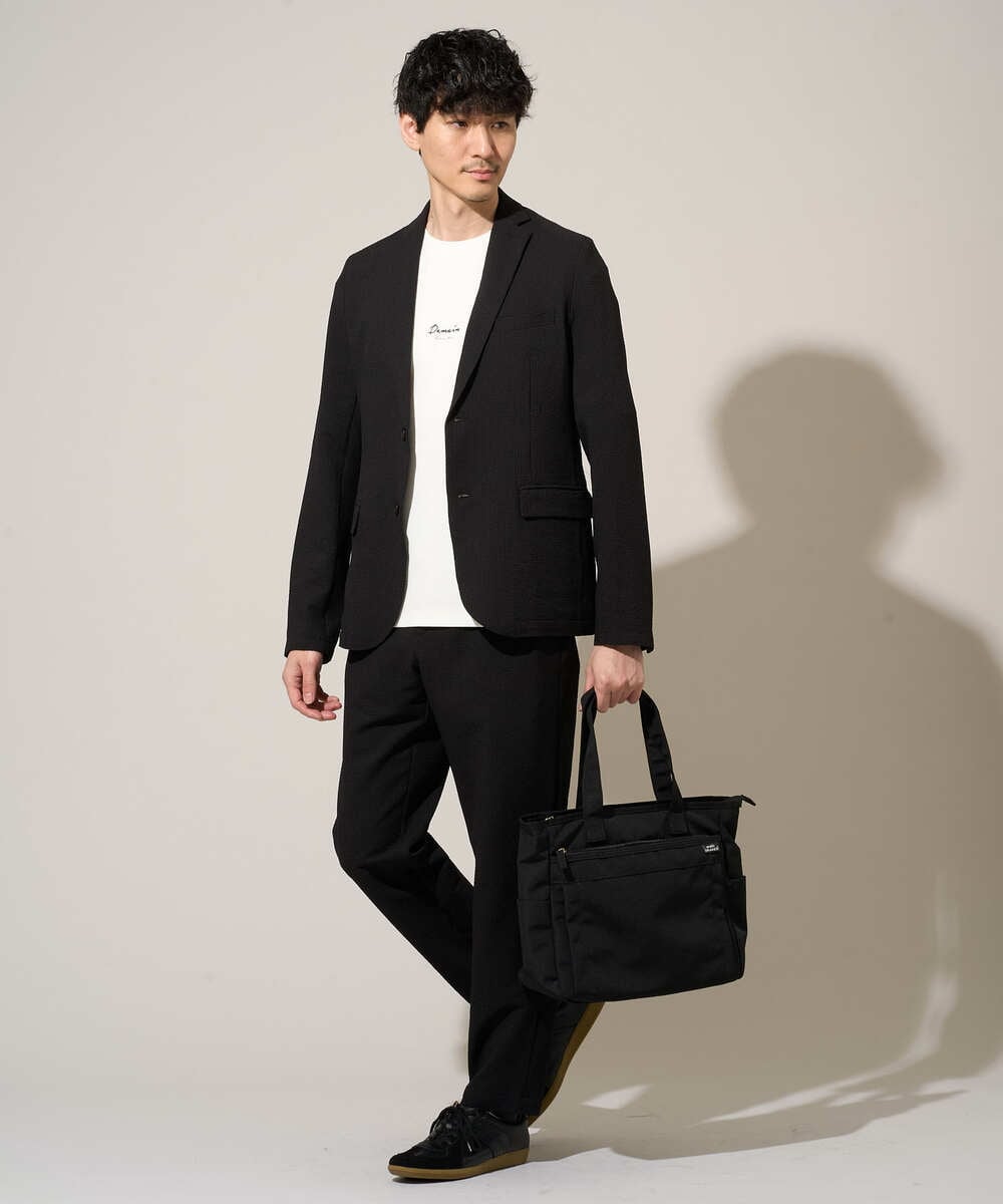 KT5GD04054 a.v.v MEN(アー・ヴェ・ヴェ) 人気NO.1バッグ【軽量・撥水】マルチ2WAYトートバッグ ネイビー