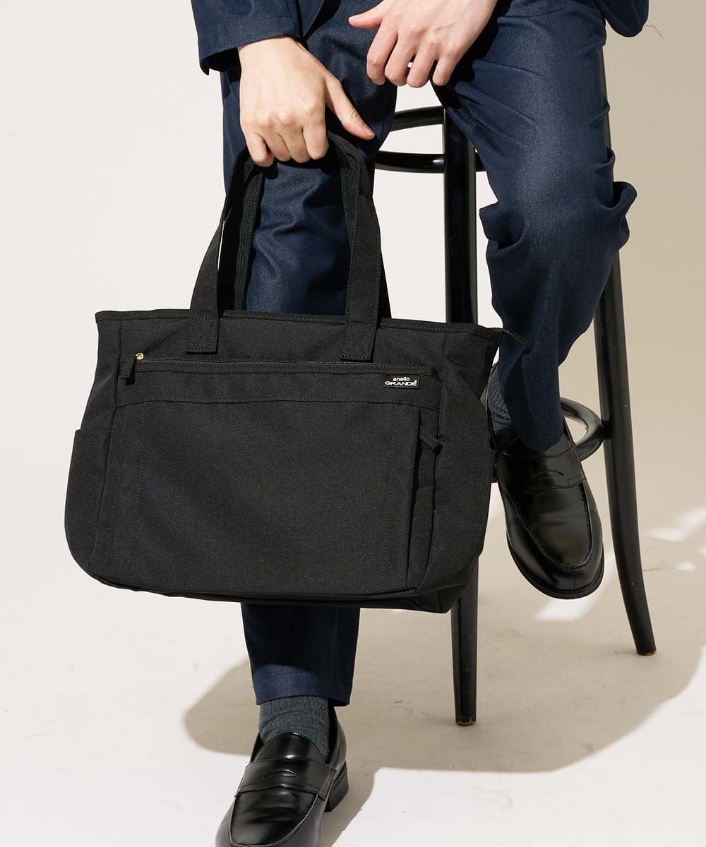 KT5GD04054 a.v.v MEN(アー・ヴェ・ヴェ) 人気NO.1バッグ【軽量・撥水】マルチ2WAYトートバッグ ネイビー