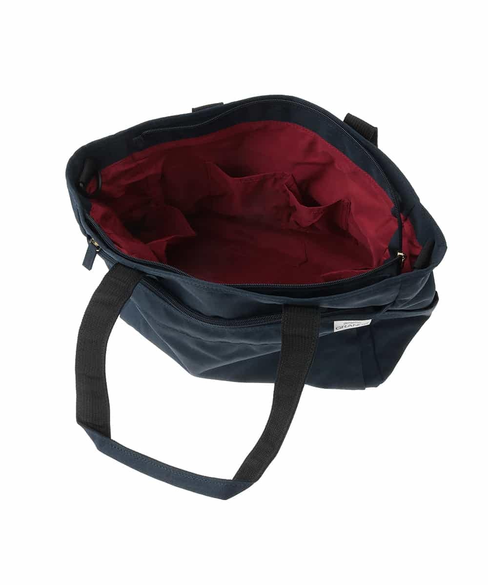 KT5GD04054 a.v.v MEN(アー・ヴェ・ヴェ) 【軽量・撥水】2WAYトート ネイビー