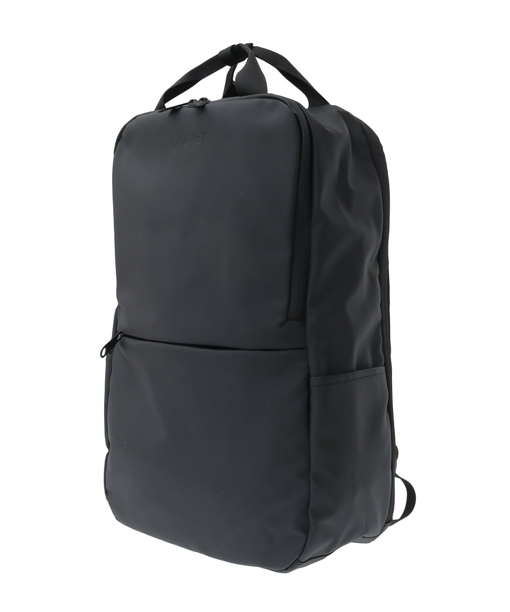 KT5GD23079 a.v.v MEN(アー・ヴェ・ヴェ) 【撥水】NESSスクエアリュック anello アネロ ビジネス ブラック