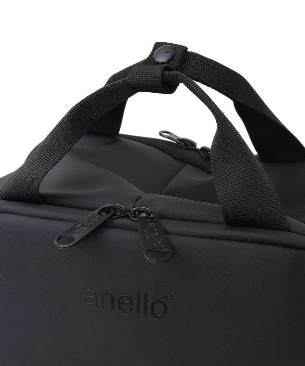 KT5GD23079 a.v.v MEN(アー・ヴェ・ヴェ) 【撥水】NESSスクエアリュック anello アネロ ビジネス ブラック