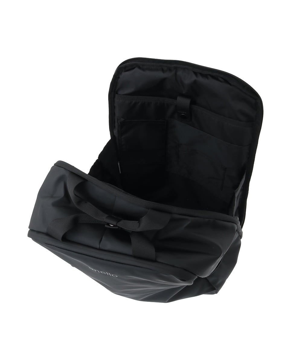 KT5GD23079 a.v.v MEN(アー・ヴェ・ヴェ) 【撥水】NESSスクエアリュック anello アネロ ビジネス ブラック