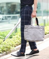KT5GP04049 a.v.v MEN(アー・ヴェ・ヴェ) 【軽量・撥水】2WAYトート ライトグレー