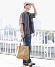 KT5GS70034 a.v.v MEN(アー・ヴェ・ヴェ) トートバッグ【ドコデモBAGシリーズ】 ベージュ