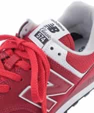 KT6AM13099 a.v.v MEN(アー・ヴェ・ヴェ) NEW BALANCE ML574SSO レッド