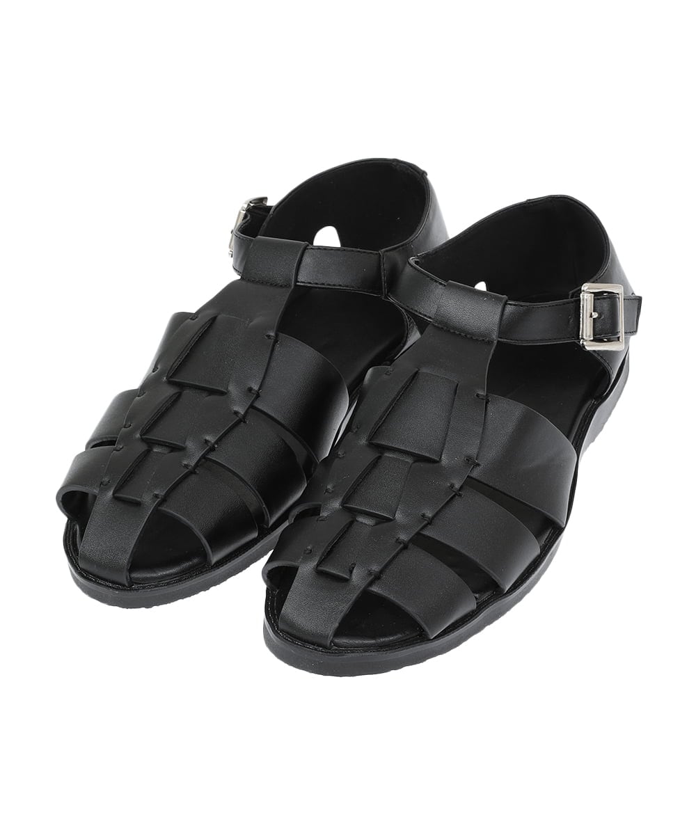 KT6GD45064 a.v.v MEN(アー・ヴェ・ヴェ) グルカサンダル ブラック