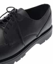 KT6GJ64195 a.v.v MEN(アー・ヴェ・ヴェ) KLEMAN FRODA Uチップレザーシューズ ブラック