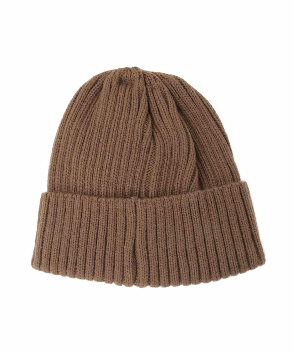 KT7AD59023 a.v.v MEN(アー・ヴェ・ヴェ) リブニットキャップ / UNIVERSAL OVERALL ブラウン