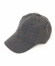 KT7AP36029 a.v.v MEN(アー・ヴェ・ヴェ) CHECK BB CAP		 ダークグレー