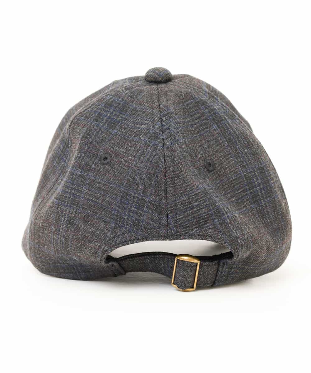 KT7AP36029 a.v.v MEN(アー・ヴェ・ヴェ) CHECK BB CAP		 ダークグレー