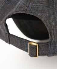 KT7AP36029 a.v.v MEN(アー・ヴェ・ヴェ) CHECK BB CAP		 ダークグレー