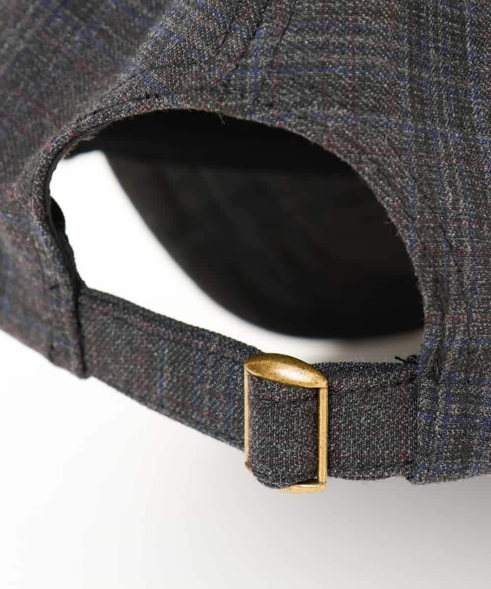 KT7AP36029 a.v.v MEN(アー・ヴェ・ヴェ) CHECK BB CAP		 ダークグレー