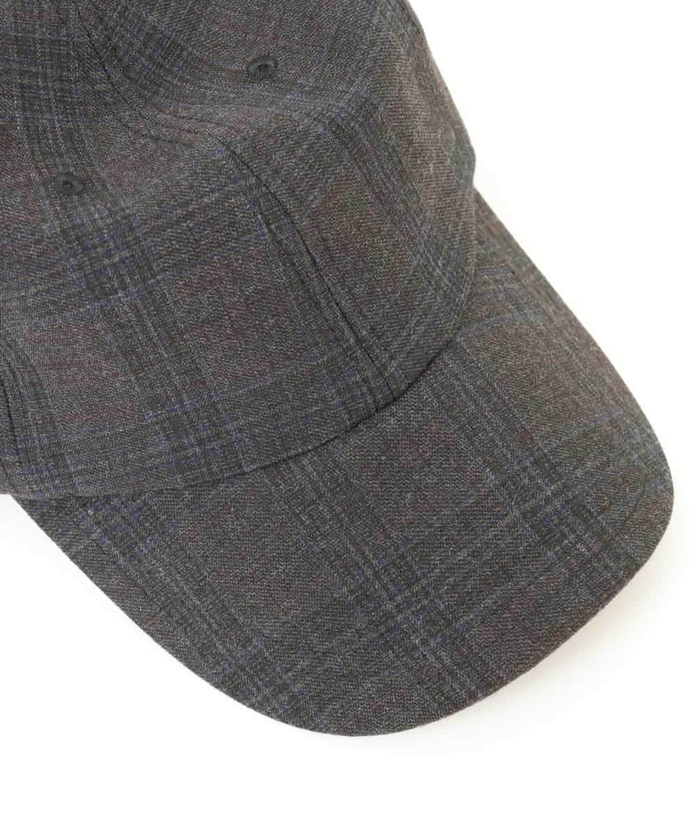 KT7AP36029 a.v.v MEN(アー・ヴェ・ヴェ) CHECK BB CAP		 ダークグレー