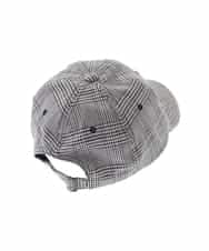 KT7AP36029 a.v.v MEN(アー・ヴェ・ヴェ) CHECK BB CAP		 ライトグレー