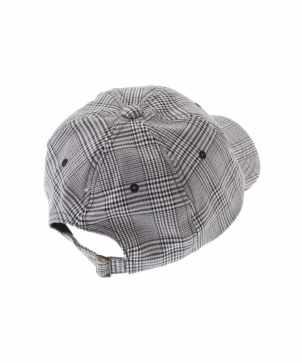 KT7AP36029 a.v.v MEN(アー・ヴェ・ヴェ) CHECK BB CAP		 ライトグレー